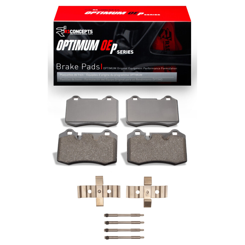 Maserati GranTurismo Brake Pads - Rear - R1 Concepts - R1 Optimum OE - `07-`19